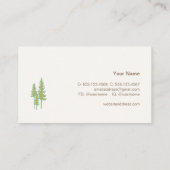 グリーンツリーエバーグリーン自然と造園 名刺 (裏面)