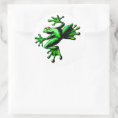 グリーンツリーカエル ラウンドシール (バッグ)