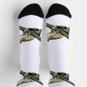 グリーンツリーカ絵を描ル、クルーソックス ソックス (上部)