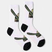 グリーンツリーカ絵を描ル、クルーソックス ソックス (右)