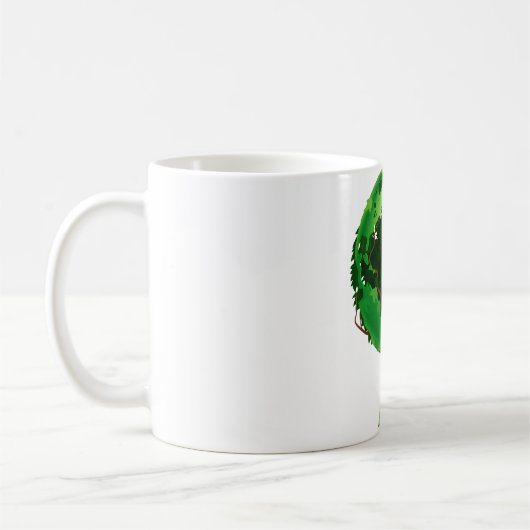 グリーンツリーグローブマグ コーヒーマグカップ (左)