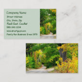 グリーンツリーズビジネスカード 名刺 (正面/裏面)