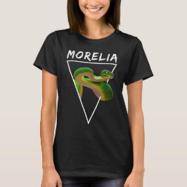 グリーンツリーパイソンMorelia Viridis爬虫類キーパー Tシャツ