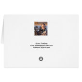 グリーンツリーフロッグカード (裏面横)