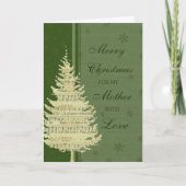 グリーンツリーマザーメリークリスマスカード シーズンカード (正面)