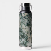 グリーンツリー瑪瑙の石模様 ウォーターボトル (背面)