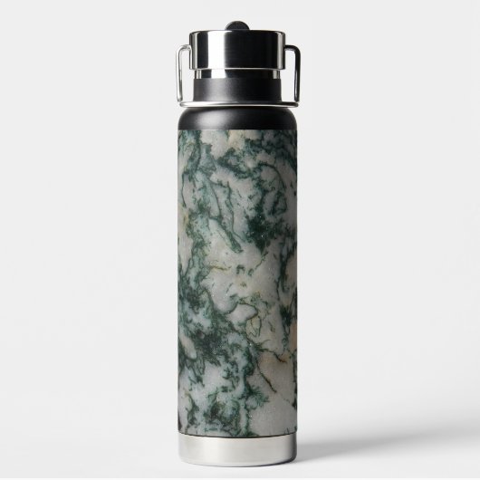 グリーンツリー瑪瑙の石模様 ウォーターボトル (背面)