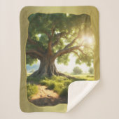 グリーンツリー自然シェルパブランケット シェルパブランケット (正面)