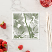 グリーンツリー葉 スタンダードカクテルナプキン (インサイチュ)