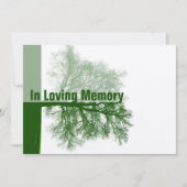 グリーンツリー1お祝い救命祭 招待状 (正面)