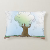 グリーンツリー アクセントクッション (裏面)