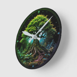 グリーンツリー ラウンド壁時計