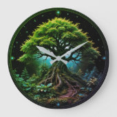グリーンツリー ラージ壁時計 (正面)
