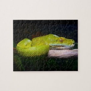 グリーンツリーPythonスネークオーナー ジグソーパズル