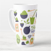 グリーンティーラテマグ カフェラテマグ (左アングル)