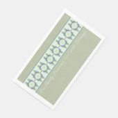 グリーンティール（緑がかった色）ブルーフローラ (コーナー)