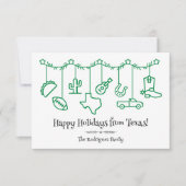 グリーンテキサス州ホリデーぶら下がったズのアイコン (正面)