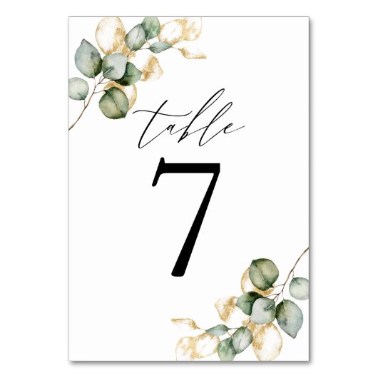 グリーンテーブル番号6 テーブルナンバー (正面)