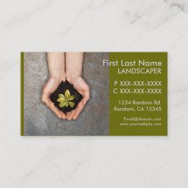 グリーンテーマ地主プラントの名刺 名刺