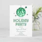 グリーンディスコボール応援ホリデーパーティー 招待状 (スタンド正面)