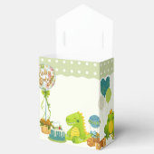 グリーンディノキッズ誕生日パーティー フェイバーボックス (オープン)