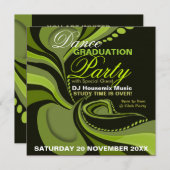 グリーンディーバプロシデーションハウスパーティの招待状 招待状 (正面/裏面)