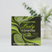 グリーンディーバプロシデーションハウスパーティの招待状 招待状 (スタンド正面)