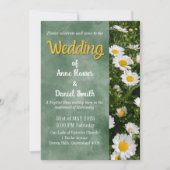 グリーンデイジーカト結婚リック 招待状 (正面)