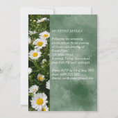 グリーンデイジーカト結婚リック 招待状 (裏面)