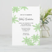 グリーンデイジー卒業パーティー招待状 招待状 (スタンド正面)