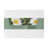 グリーンデイジー 招待状ベリーバンド (裏面例)