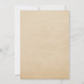 グリーンデコチック セーブ・ザ・デート 招待状 (裏面)