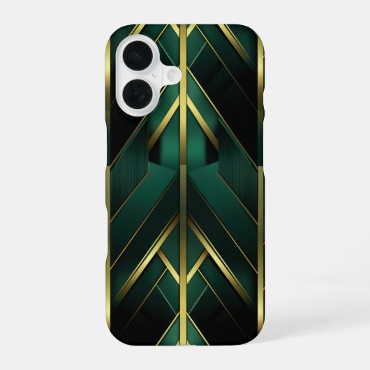 グリーンデコ iPhone 16ケース (裏面)