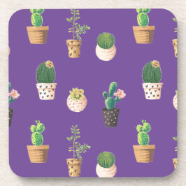 グリーンデザート多肉性サボテンポット コースター