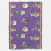 グリーンデザート多肉性サボテンポット スローブランケット (正面縦)