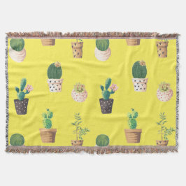 グリーンデザート多肉性サボテンポット スローブランケット