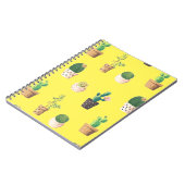 グリーンデザート多肉性サボテンポット ノートブック (左側)