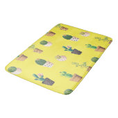 グリーンデザート多肉性サボテンポット バスマット (アングル)