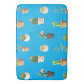 グリーンデザート多肉性サボテンポット バスマット (正面縦)