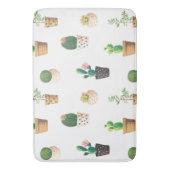 グリーンデザート多肉性サボテンポット バスマット (正面縦)