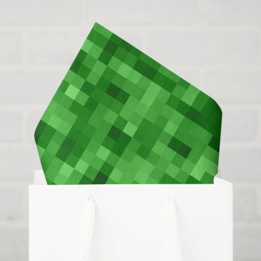 グリーンデジタルターフスポーツフィールドサッカーサッカー 薄葉紙 (ギフトバッグ)