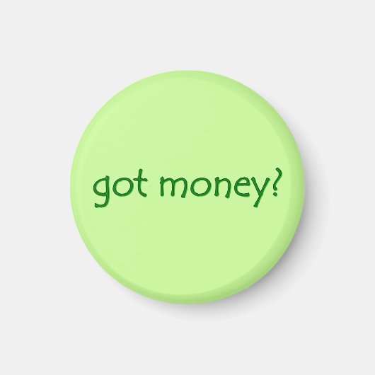 グリーンデジタ得ルマネー？ マグネット (正面)