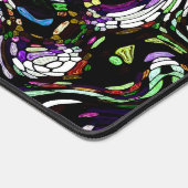 グリーンデスクマット内の催眠スワールエネルギー デスクマット (コーナー)