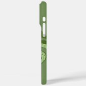 グリーンデニムサムスンギャラクシーS9ケース Case-Mate iPhoneケース (裏面 / 左)