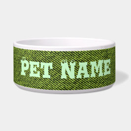 グリーンデニム ボウル