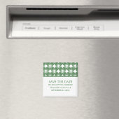 グリーンデモダンコ日付磁石の保存 マグネット (インサイチュ (食洗機))