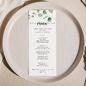 グリーンデライトユーカリプタスディナーメニュー メニュー