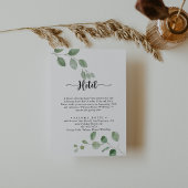 グリーンデライトユーカリプタスホテル エンクロージャーカード