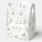 グリーントイレデジュイフローラデザートカフェボックス フェイバーボックス (オープン)