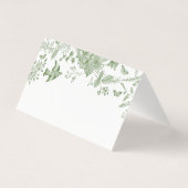 グリーントイレデジュイフローラ座席表テーブルデコール (裏面)